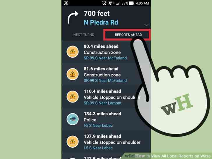 Image intitulée Afficher Tous les Rapports Locaux sur Waze Étape 9